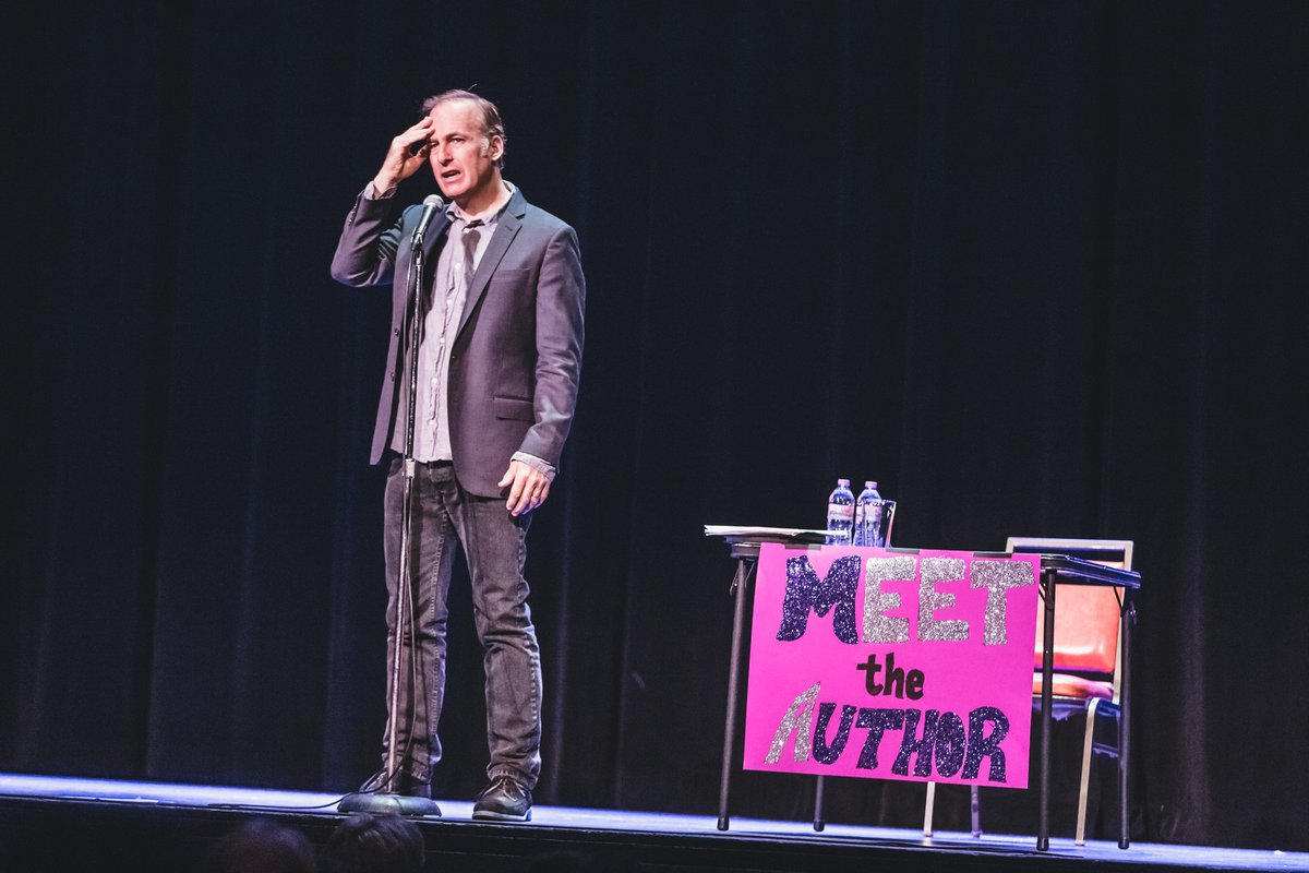 Recap Bob Odenkirk Turned a Book Tour Stop Into Comic Gold Shepherd