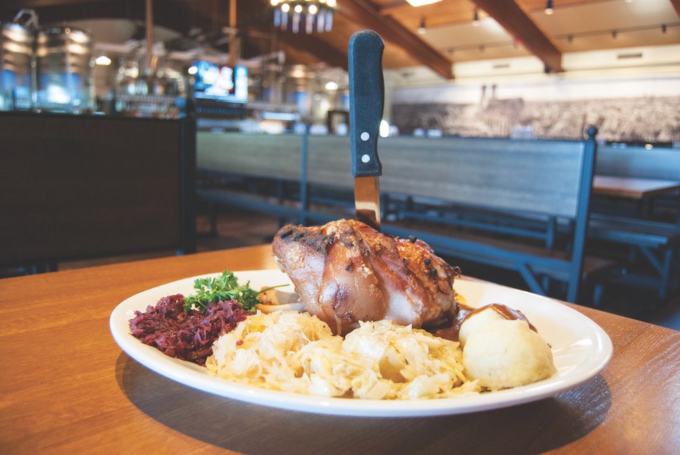 Bavarian Bierhaus Serves German Specialties With an Indoor Beer