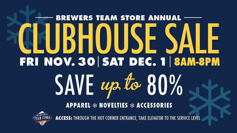 Brewers Clubhouse Sale Shepherd Express