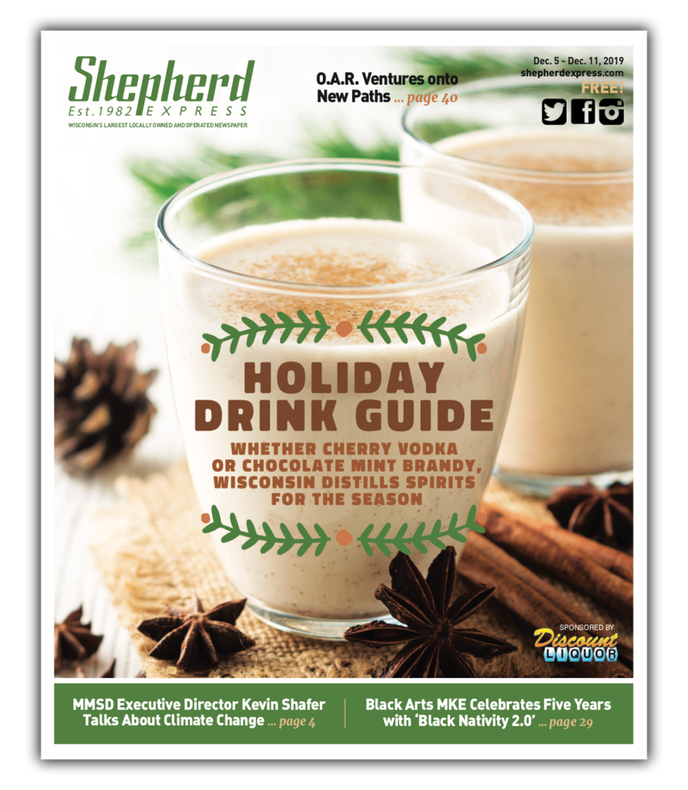 Shepherd Express cover: Dec. 5, 2019