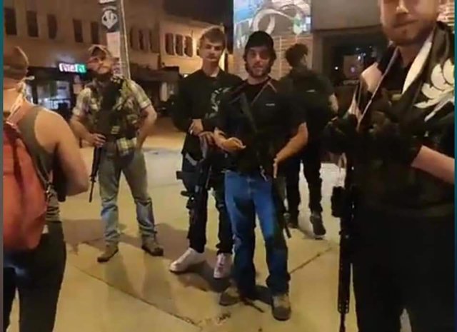 Armed Boogaloo Movement Appearing At Black Lives Matter Protests