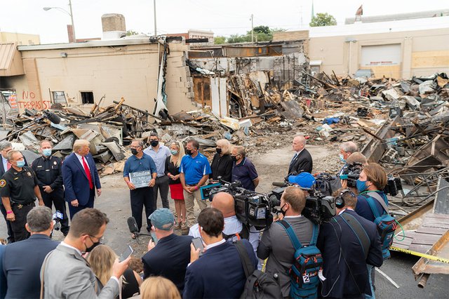 Shealah Craighead Instagram Biden And Trump Visit Kenosha One To Unite The Other To Divide Shepherd Express