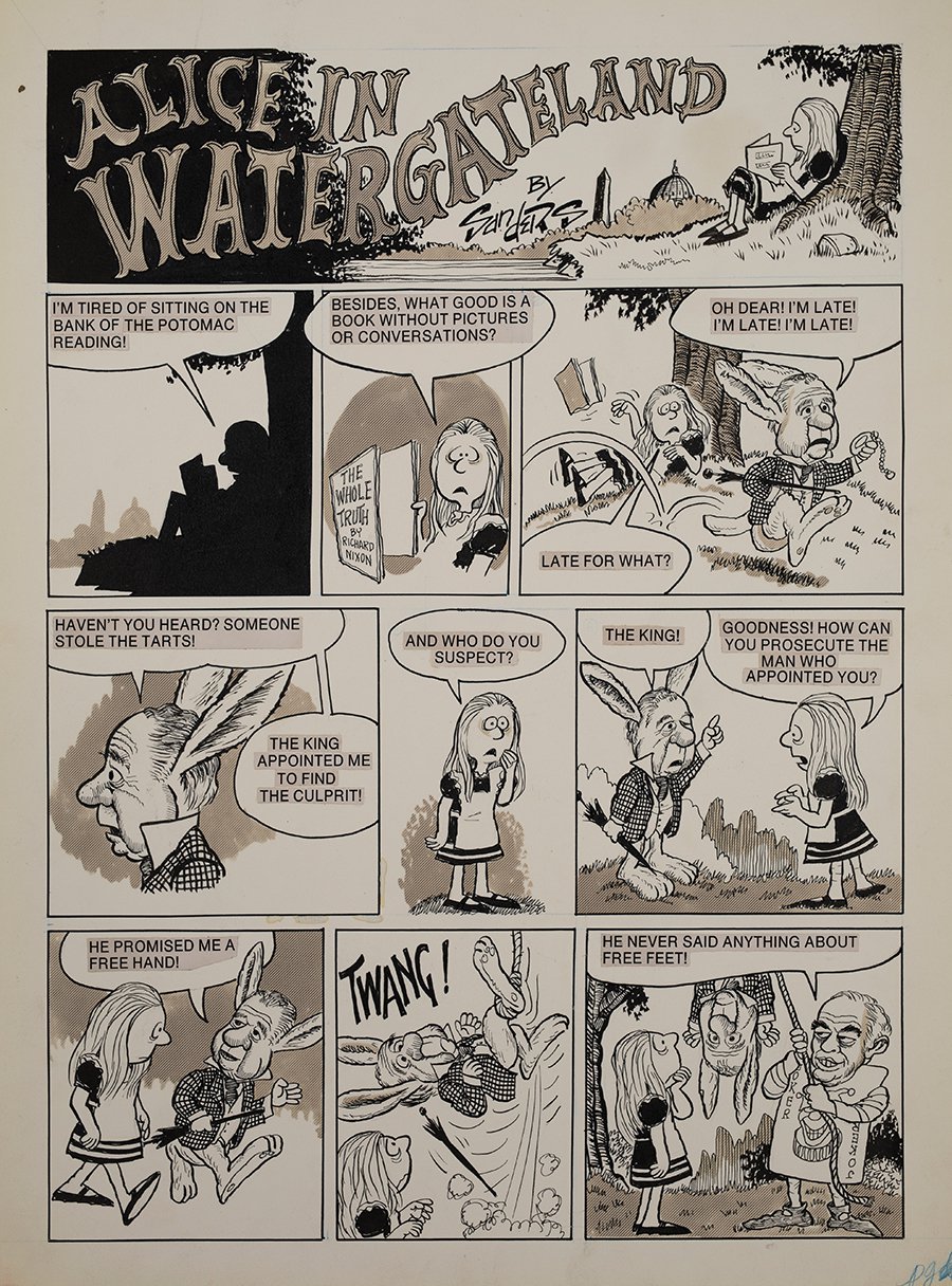 culture_MOWA_Bill Sanders - Alice in Watergateland Comix Book(MOWA).jpg