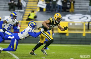 Romeo Doubs injury: Packers WR has high-ankle sprain, likely to miss a few  weeks - Acme Packing Company