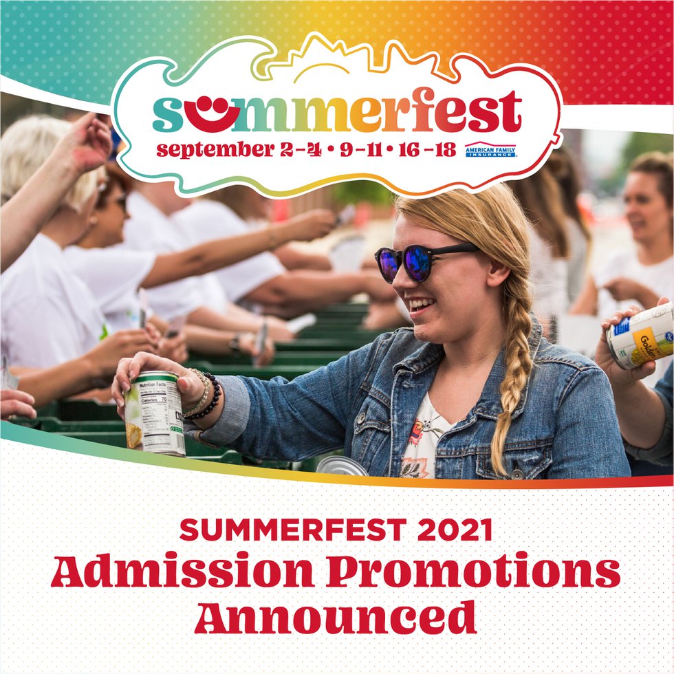 Summerfest 2021 Daily Admission Promotions Announced Shepherd Express
