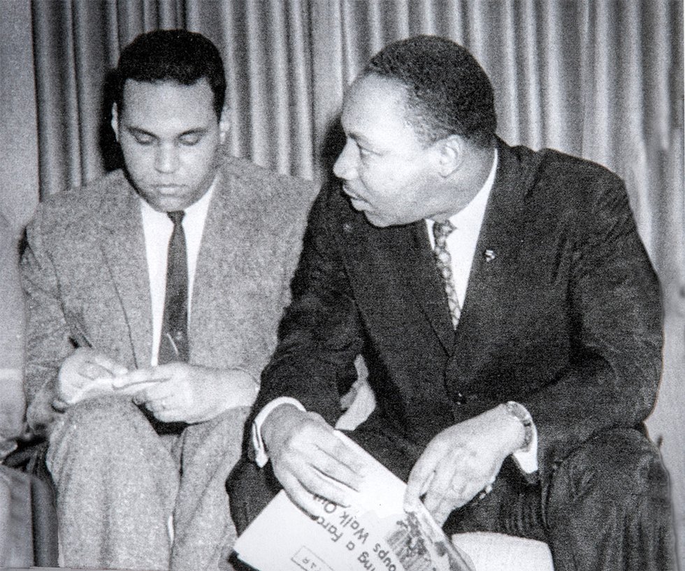 Dick Carter with Martin Luther King