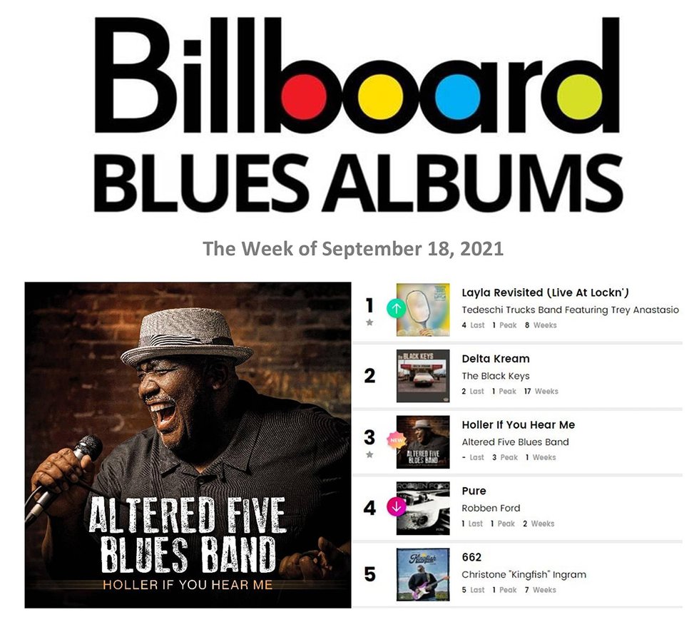Altered Five Blues Band - Billboard Blues Albums