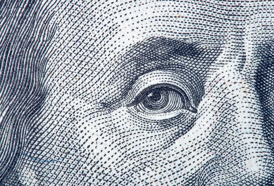 $100 bill Benjamin Franklin