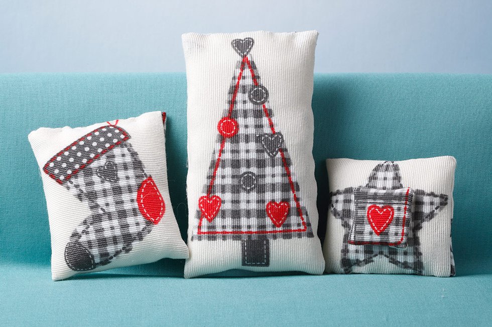 Christmas throw pillows