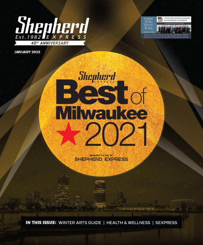 Shepherd Express cover Dec. 2021
