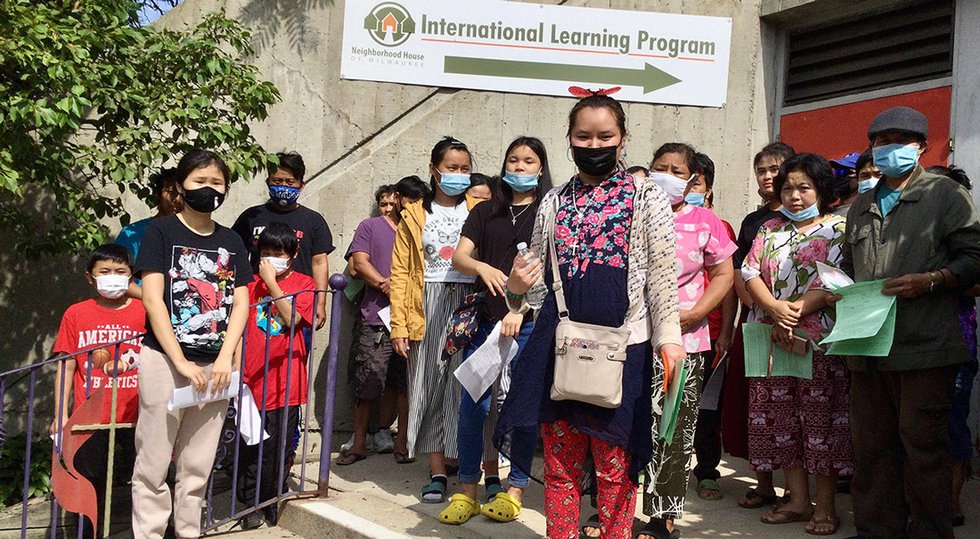 Afghani Refugees at the International Learning Center