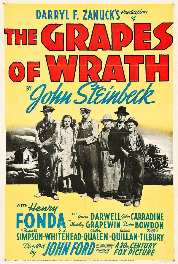 The Grapes of Wrath movie poster