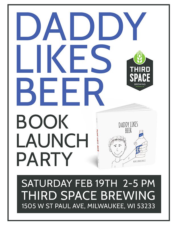 Daddy Likes Beer book launch party