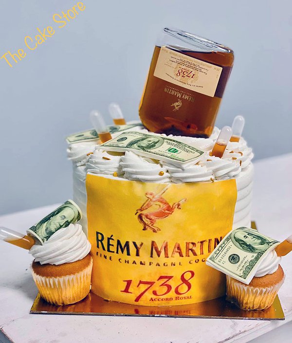 The Cake Store - Remy Martin cake
