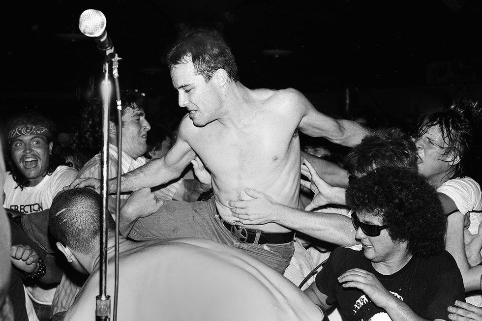 Dead Kennedys singer Jello Biafra at Top of the Hill