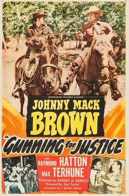 Gunning for Justice 1948 poster