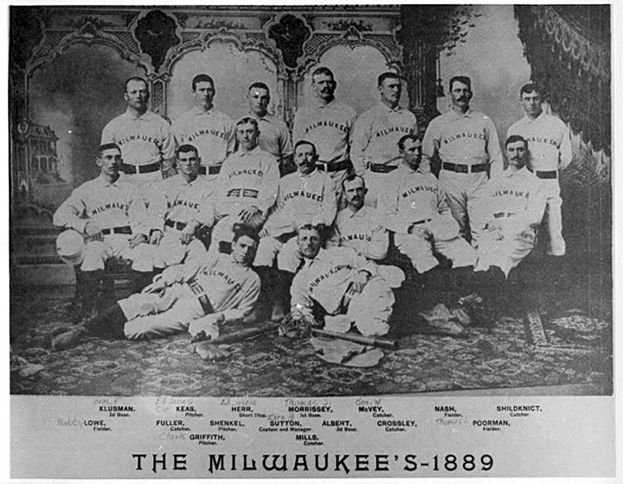 Milwaukee Brewers 1889