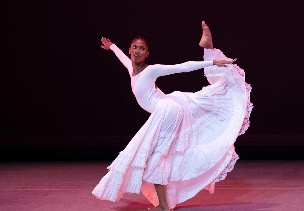 Jacqueline Green in Alvin Ailey American Dance Theater's "Cry"
