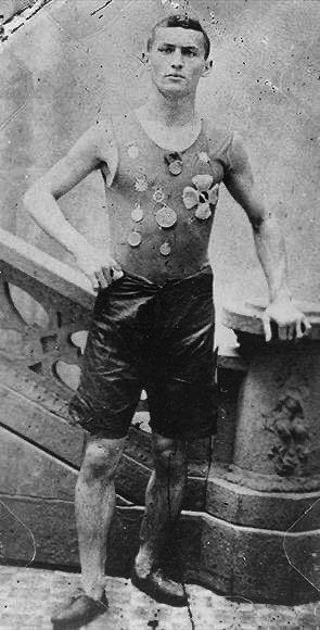 Houdini as young athlete