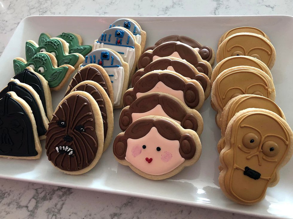 Sugar &amp; Flour Star Wars cookies