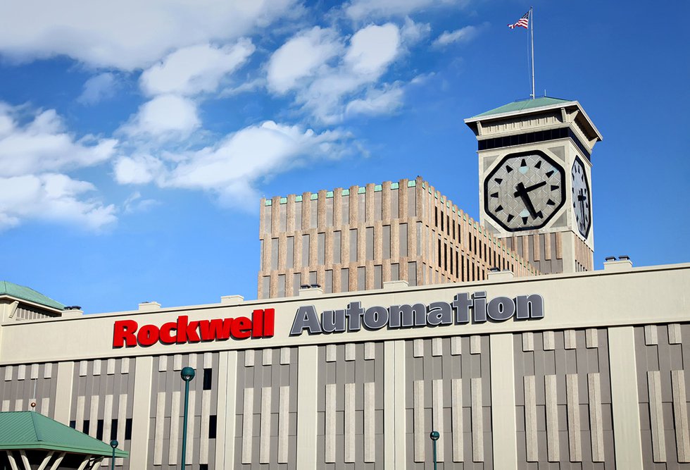Allen-Bradley/Rockwell Automation clock tower