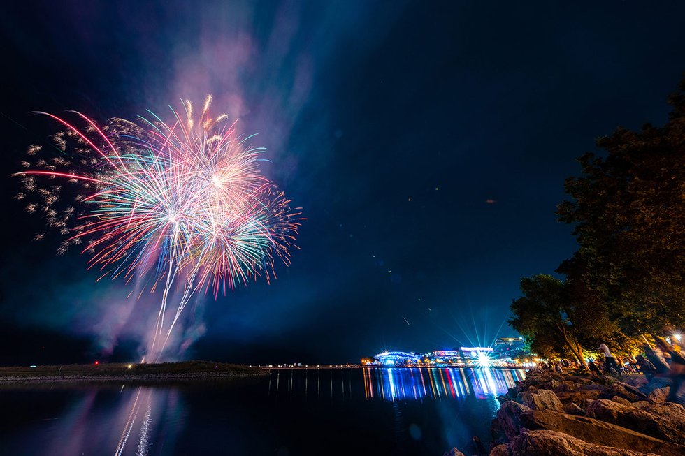 Summerfest lakefront fireworks