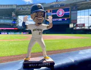 Virtual Fan Fest Auction: Stadium Banner - Willy Adames - Not MLB