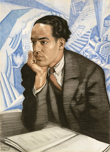 Langston Hughes portrait