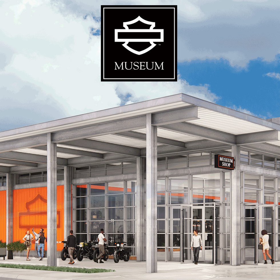 Harley-Davidson Museum new shop