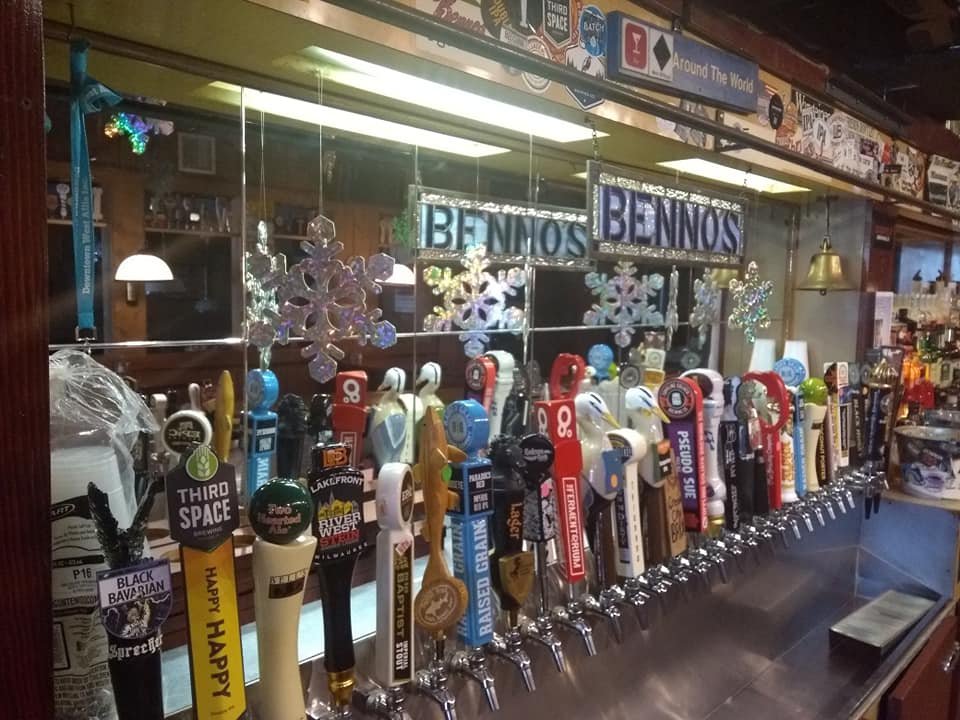 Benno's bar taps