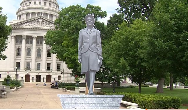 Proposed Vel R. Phillips Statue at Wisconsin Capitol