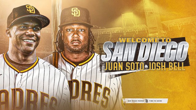 San Diego Padres welcome Juan Soto and Josh Bell