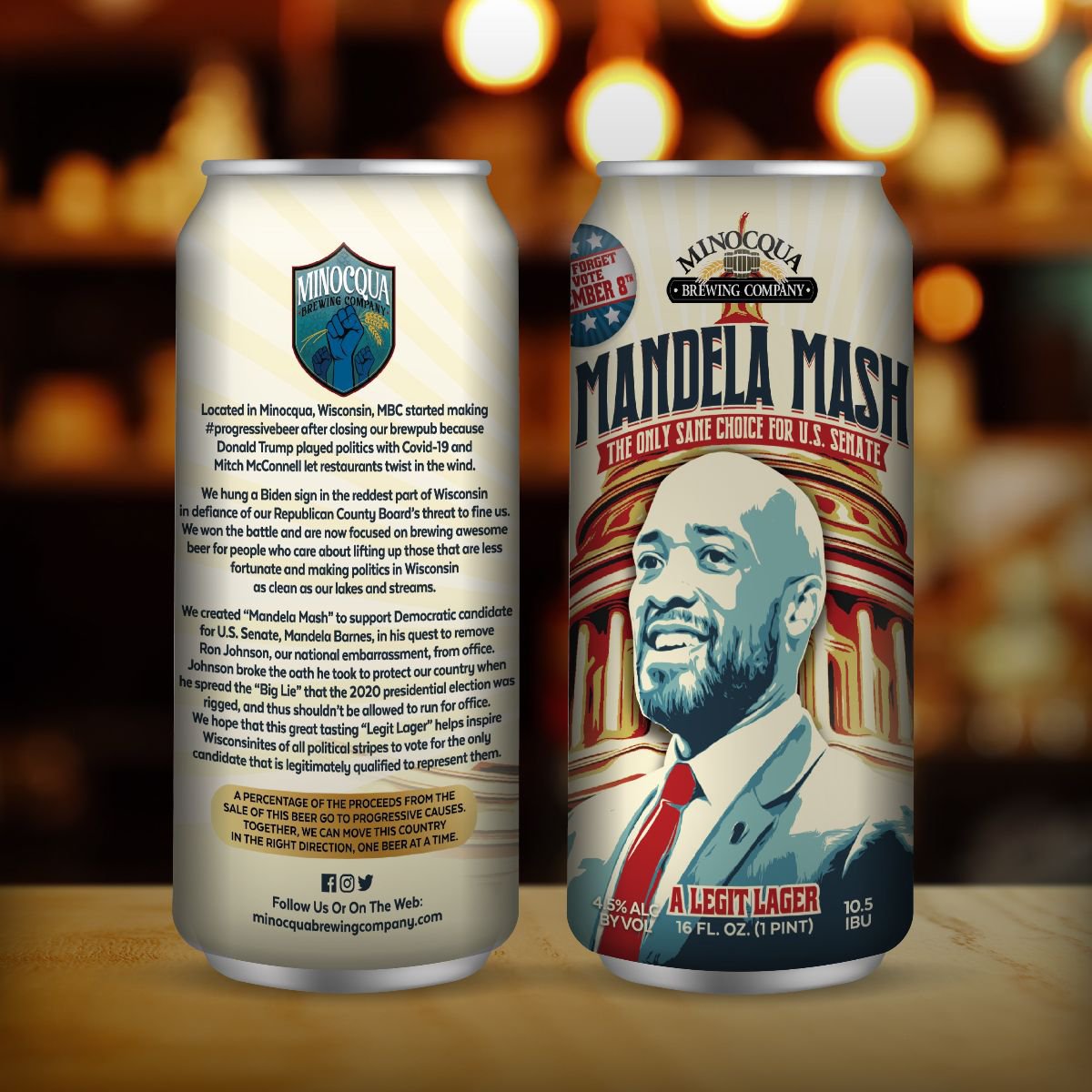 Minocqua Brewing Co. Releases Mandela Mash Lager - Shepherd Express