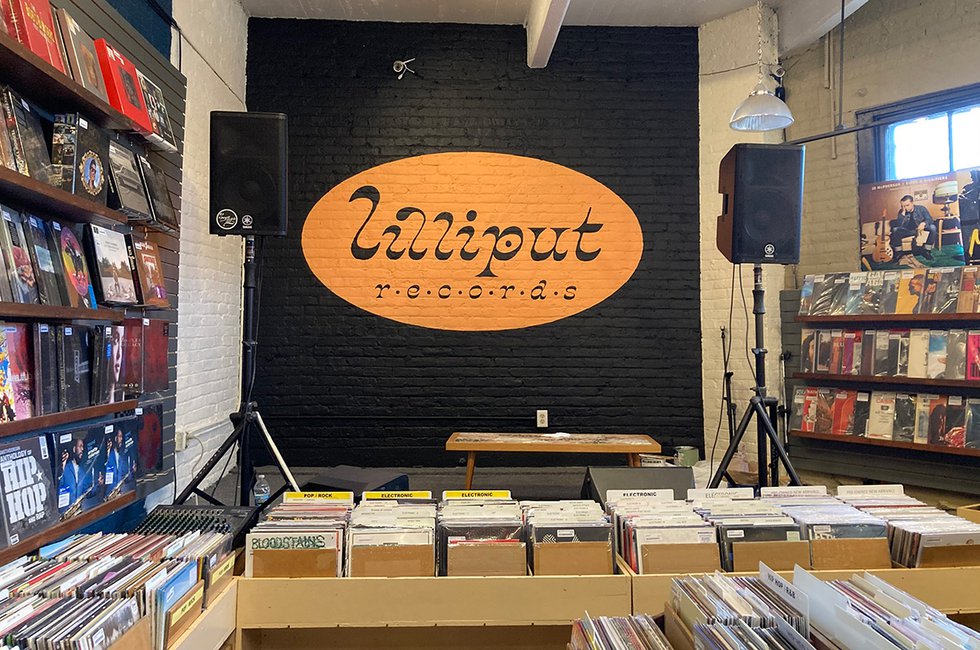 Lilliput Records interior