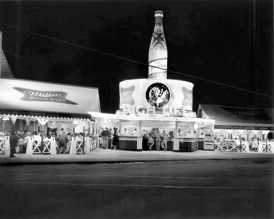 1952 Wis. State Faire Miller High Life Stand