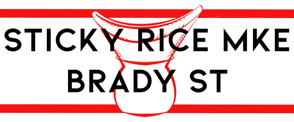 Sticky Rice MKE Brady Street logo