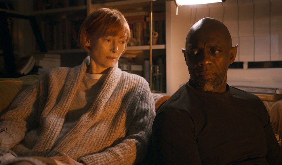 Tilda Swinton and Idris Elba in 'Three Thousand Years of Longing'