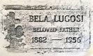Bela Lugosi gravestone rubbing