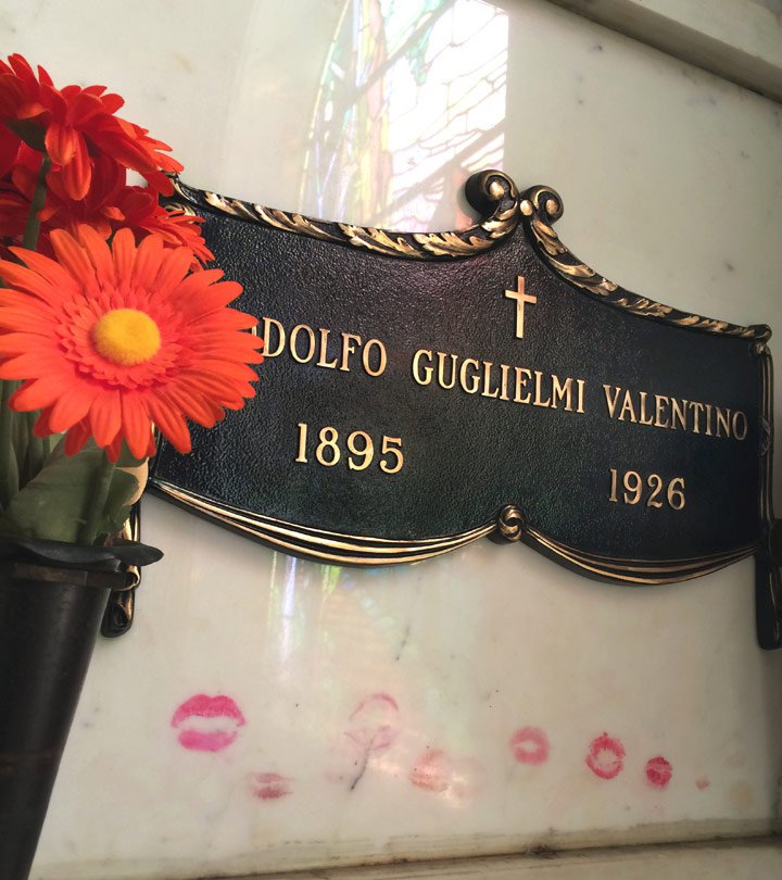 Rudolph Valentino crypt