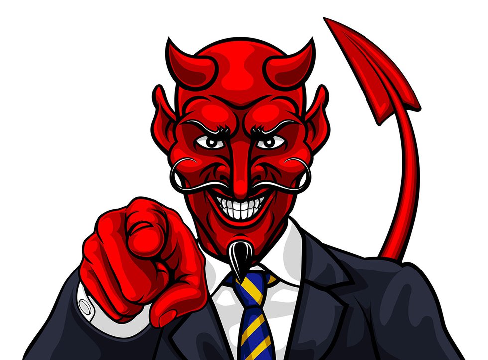 Devil in a business suit