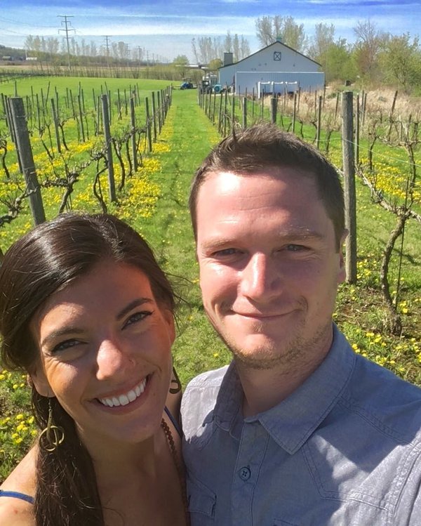 Katrina and Adam Magnuson of LedgeStone Vineyards