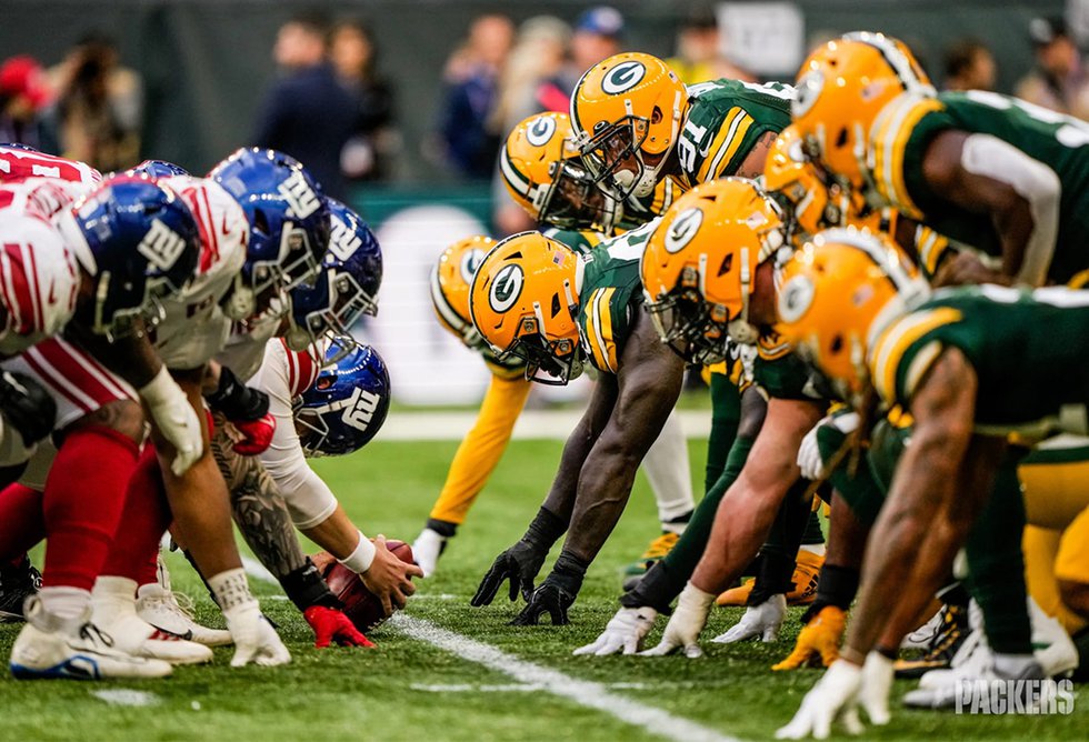 Packers-Giants London Oct. 9, 2022