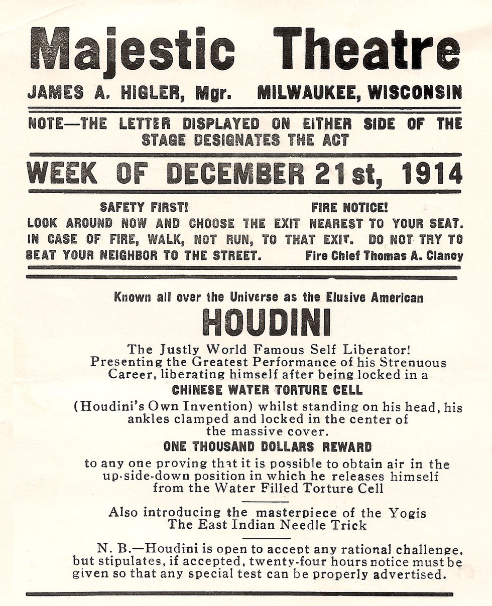 Houdini handbill 1914-2.jpg
