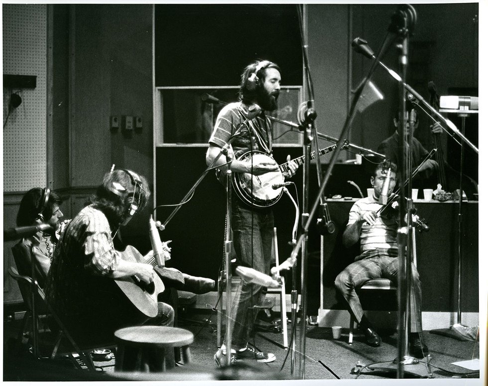 Nitty Gritty Dirt Band recording 'Will the Circle Be Unbroken'