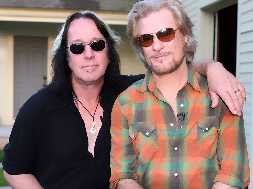 Todd Rundgren and Daryl Hall