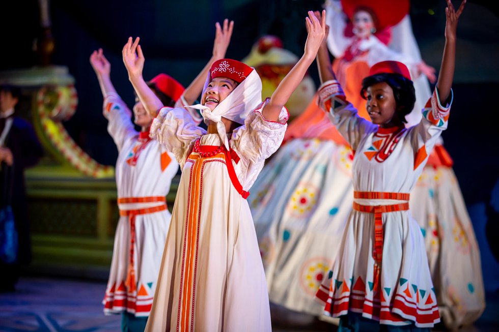 Mother Ginger children - Milwaukee Ballet's Nutcracker