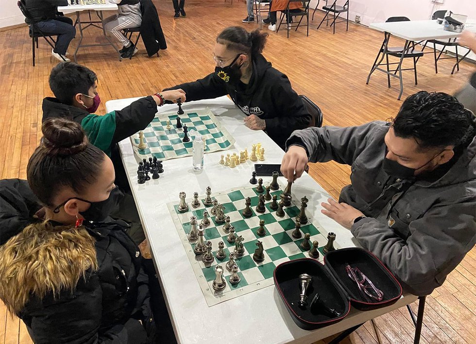 Playing chess at Your Move MKE