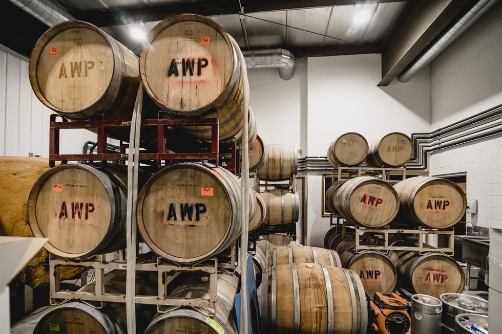 American Wine Project barrels