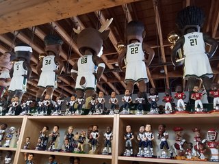 AJ Dillon Bobblehead with Bobbling Quads Unveiled – Door County Today