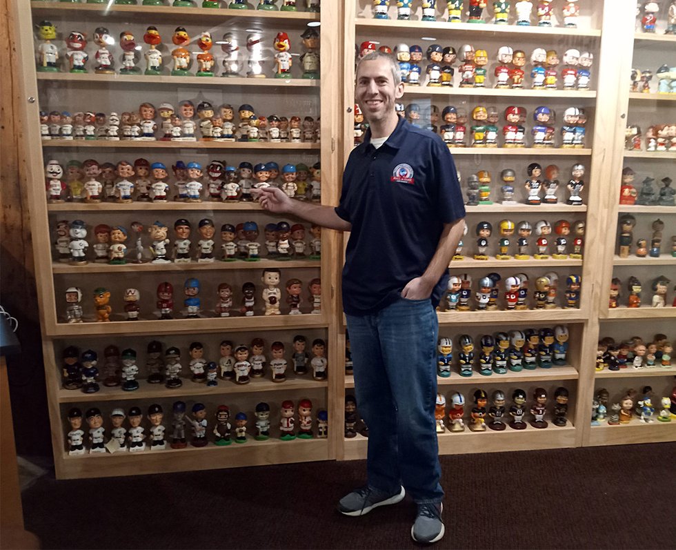 Bobblehead Museum and Hall of Fame co-founcer Phil Sklar